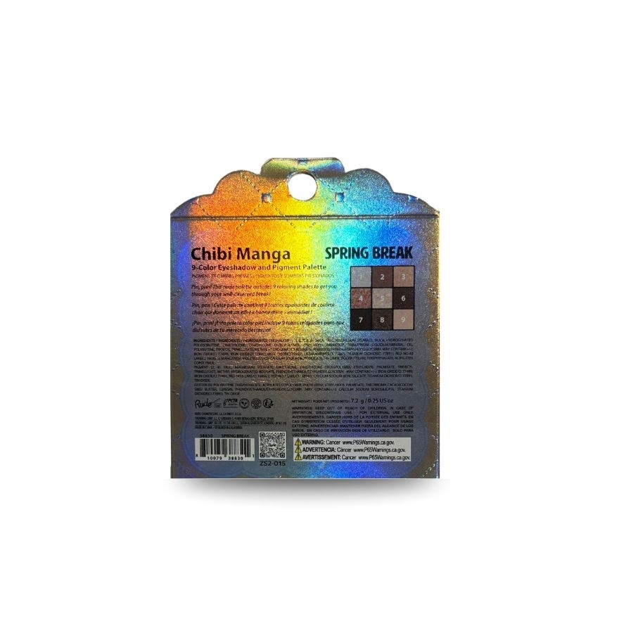Chibi Manga Eyeshadow Palette Spring Break image