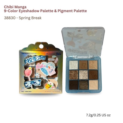RUDE COSMETIC - Chibi Manga Eyeshadow Palette Spring Break image