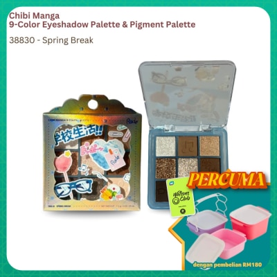 RUDE COSMETIC - Chibi Manga Eyeshadow Palette Spring Break