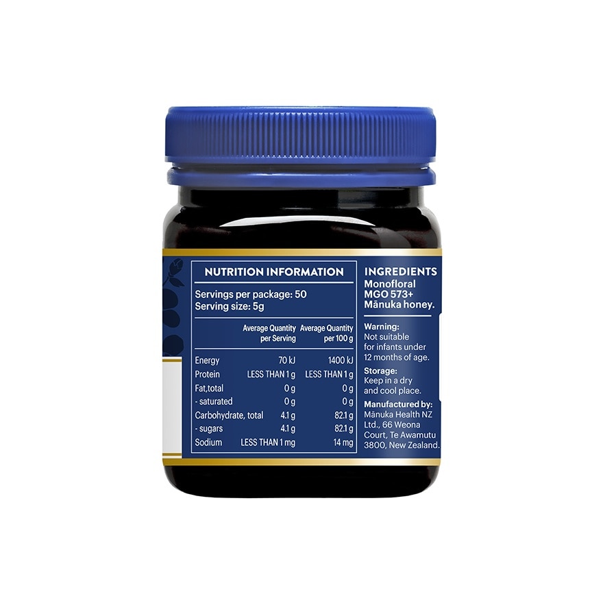 Manuka Honey Mgo 573+ (UMF16+) 250g