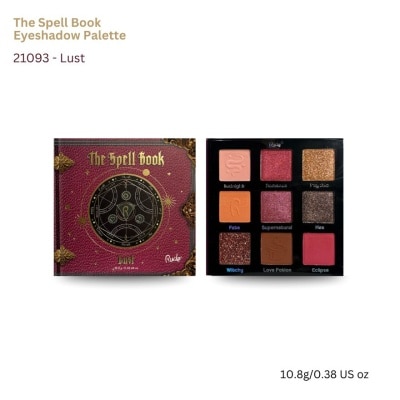 RUDE COSMETIC - The Spell Book Palette Lust