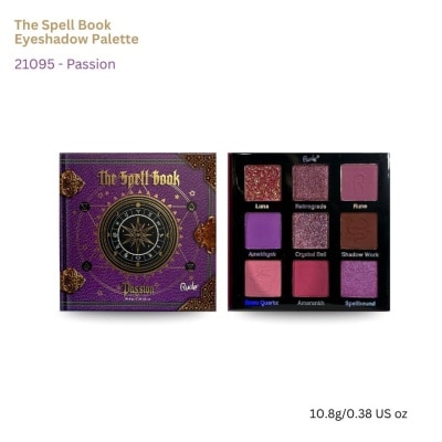 RUDE COSMETIC - The Spell Book Palette Passion