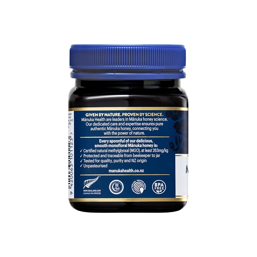 Manuka Honey Mgo 263+(UMF10+) 250g