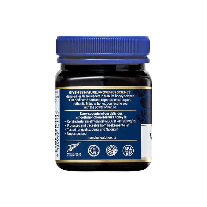 Manuka Honey Mgo 263+(UMF10+) 250g image