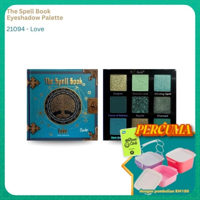 RUDE COSMETIC - The Spell Book Palette Love