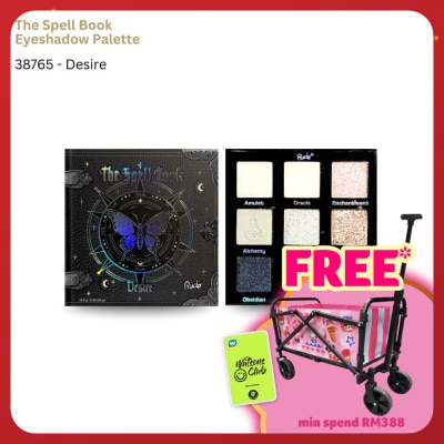 RUDE COSMETIC The Spell Book Palette Desire