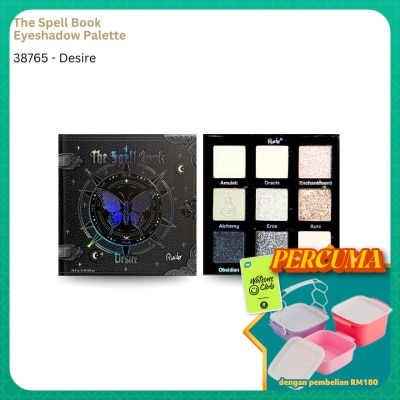RUDE COSMETIC - The Spell Book Palette Desire