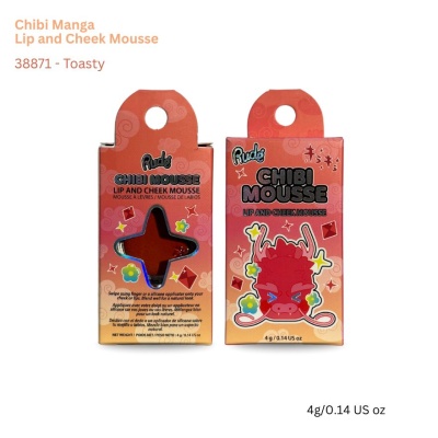 RUDE COSMETIC Chibi Manga Lip and Cheek Mousse Toasty image