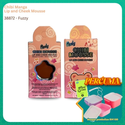 RUDE COSMETIC - Chibi Manga Lip and Cheek Mousse Fuzzy