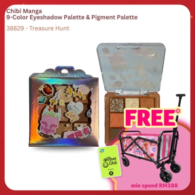 RUDE COSMETIC Chibi Manga Eyeshadow Palette Treasure Hunt