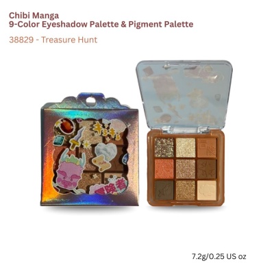 RUDE COSMETIC Chibi Manga Eyeshadow Palette Treasure Hunt image