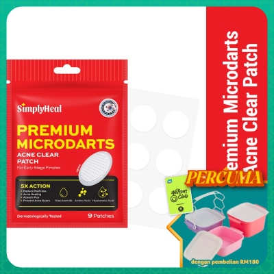 SIMPLYHEAL - Premium Microdarts Acne Clear Patch 9s