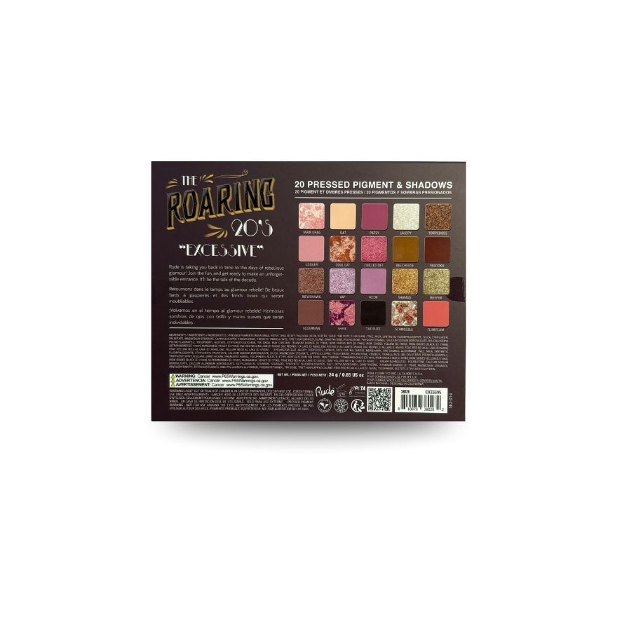 The Roaring 20s Eye Palette Excessive