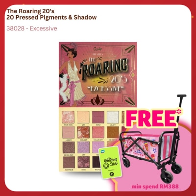 RUDE COSMETIC The Roaring 20s Eye Palette Excessive