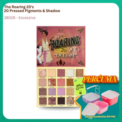 RUDE COSMETIC - The Roaring 20s Eye Palette Excessive