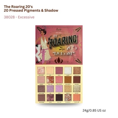 RUDE COSMETIC - The Roaring 20s Eye Palette Excessive