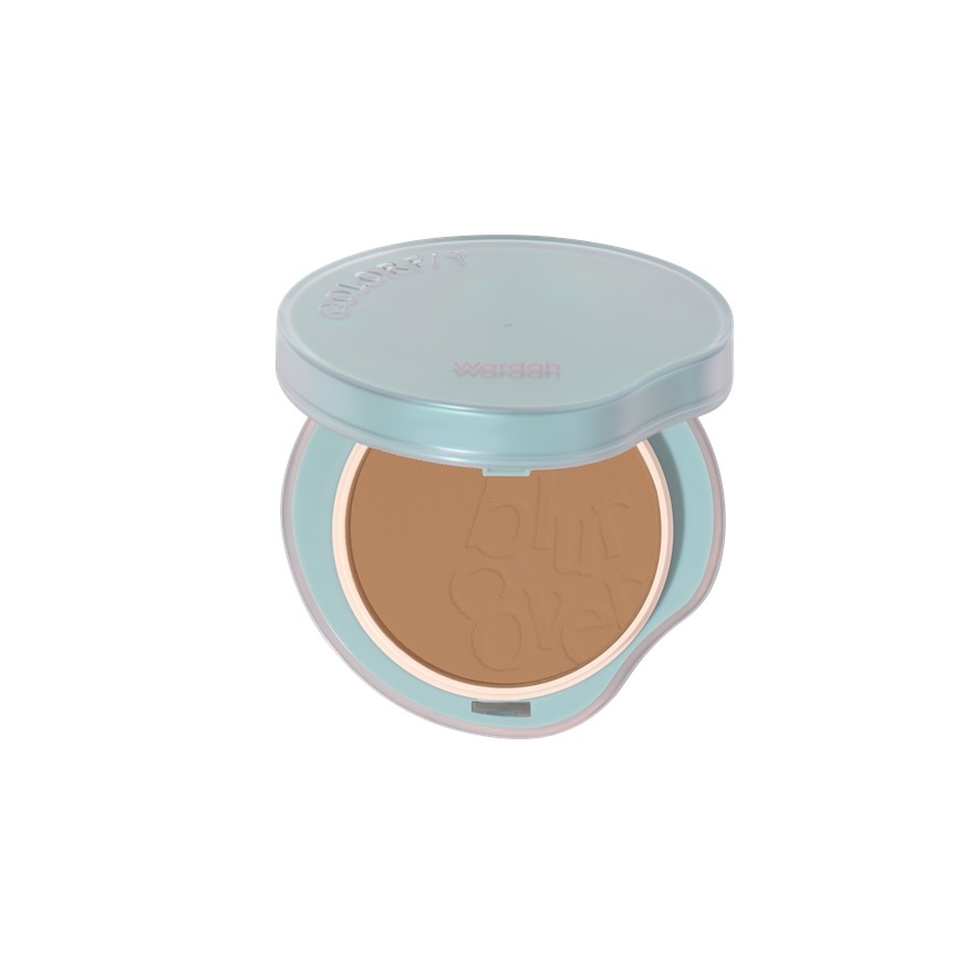 Wardah Colorfit Velvet Powder Foundation 52N Almond 11g image