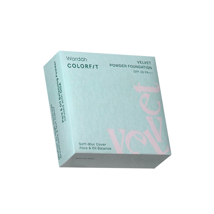 Colorfit Velvet Powder Foundation 22N Light Ivory 11 g image