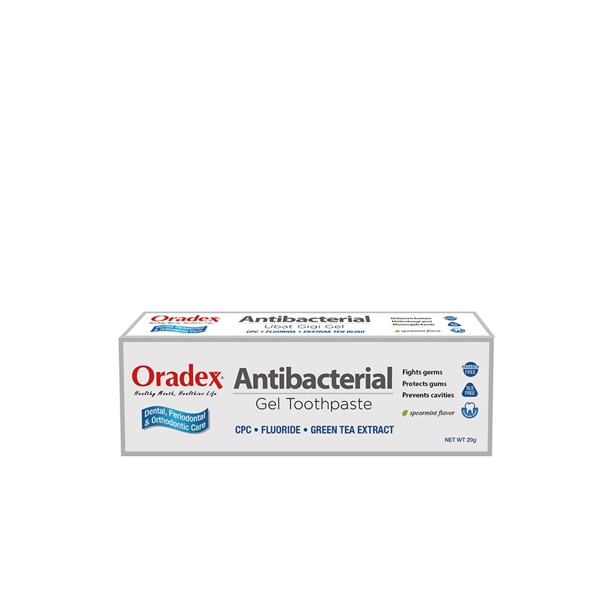 WRP Oradex Antibacterial Toothpaste 20g