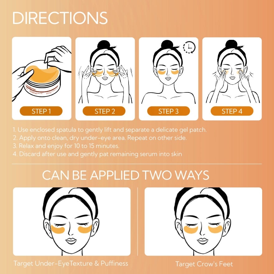 Antioxidant Vitamin C Hydra-Gel Eye Patches 60s