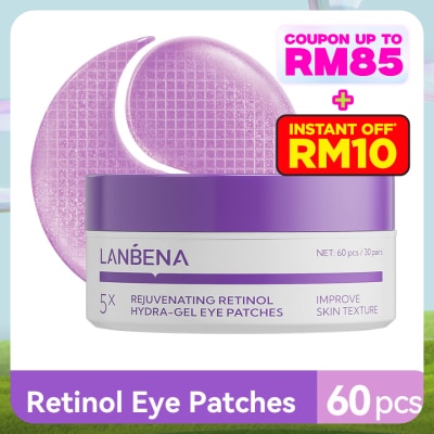 LANBENA Rejuvenating Retinol Hydra-Gel Eye Patches 60s