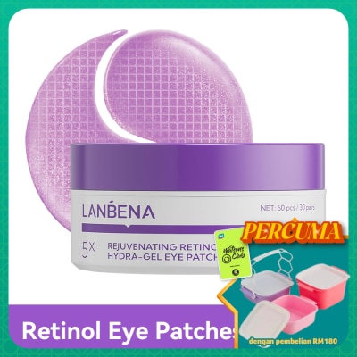 LANBENA - Rejuvenating Retinol Hydra-Gel Eye Patches 60s