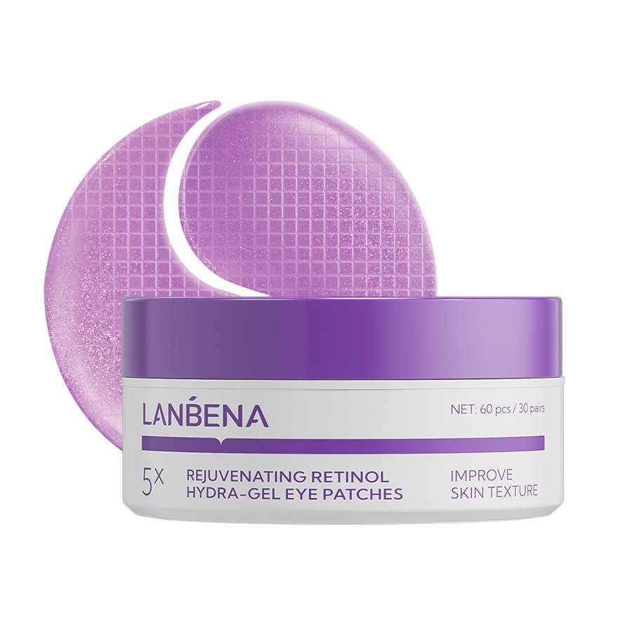 Rejuvenating Retinol Hydra-Gel Eye Patches 60s<BR>