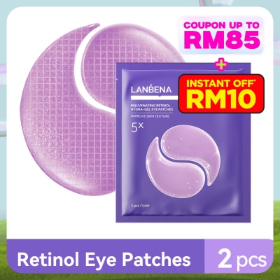 LANBENA Rejuvenating Retinol Hydra-Gel Eye Patches 2s