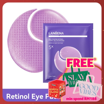LANBENA Rejuvenating Retinol Hydra-Gel Eye Patches 2s
