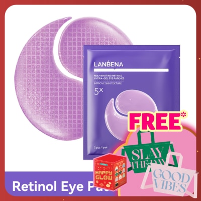 LANBENA Rejuvenating Retinol Hydra-Gel Eye Patches 2s