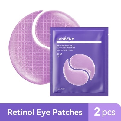 LANBENA Rejuvenating Retinol Hydra-Gel Eye Patches 2s