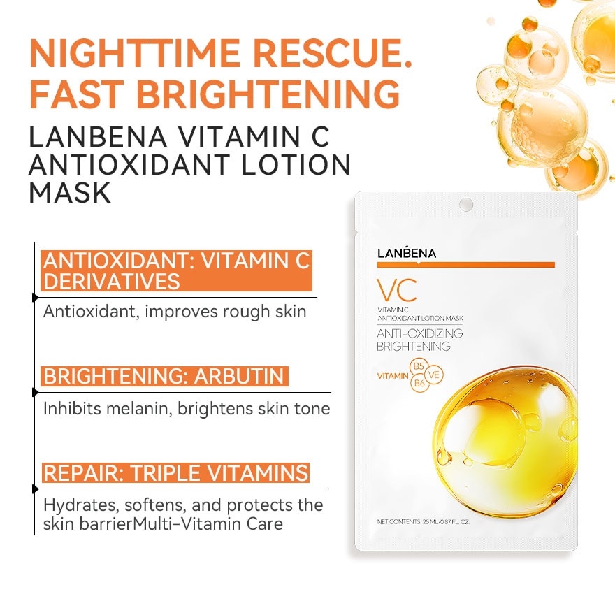 Vitamin C Antioxidant Lotion Mask 25ml