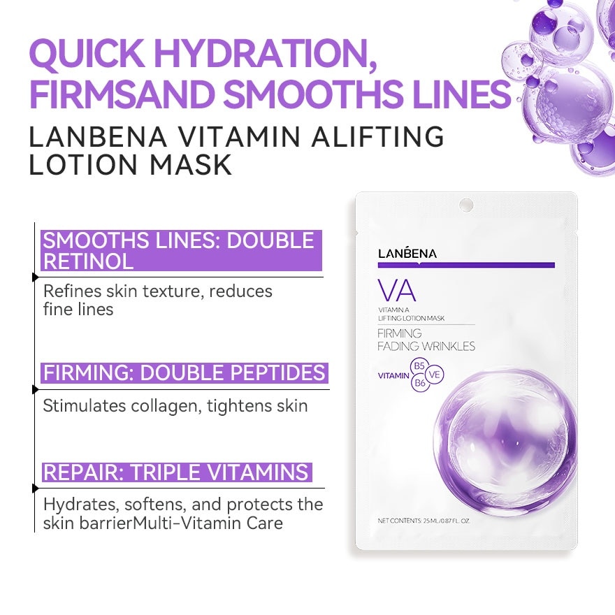 Vitamin A Lifting Lotion Mask 25ml