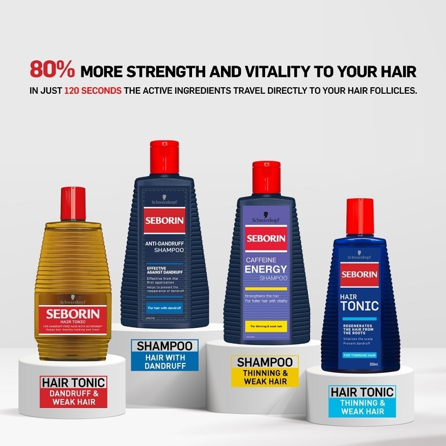 Hair Tonic for Thinning Hair Twin Pack 300ml x2