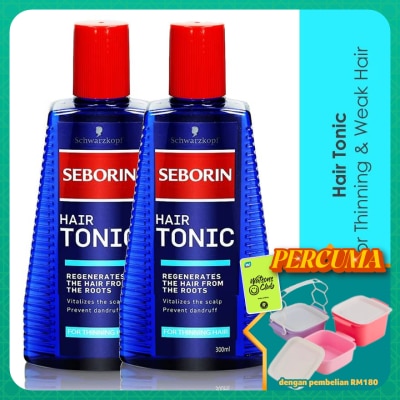 SEBORIN - Hair Tonic for Thinning Hair Twin Pack 300ml x2