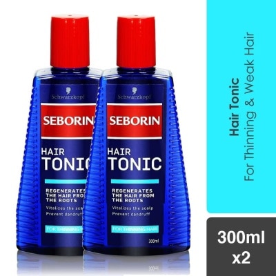SEBORIN Hair Tonic for Thinning Hair Twin Pack 300ml x2