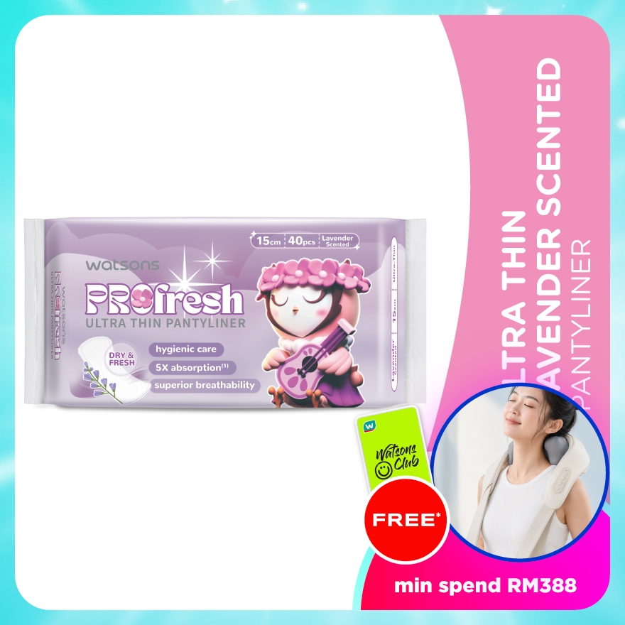 Ultra Thin Pantyliner 15cm 40's