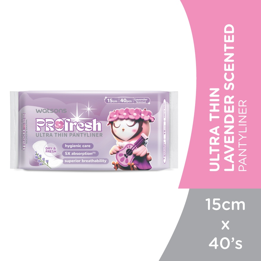 Ultra Thin Pantyliner 15cm 40's image