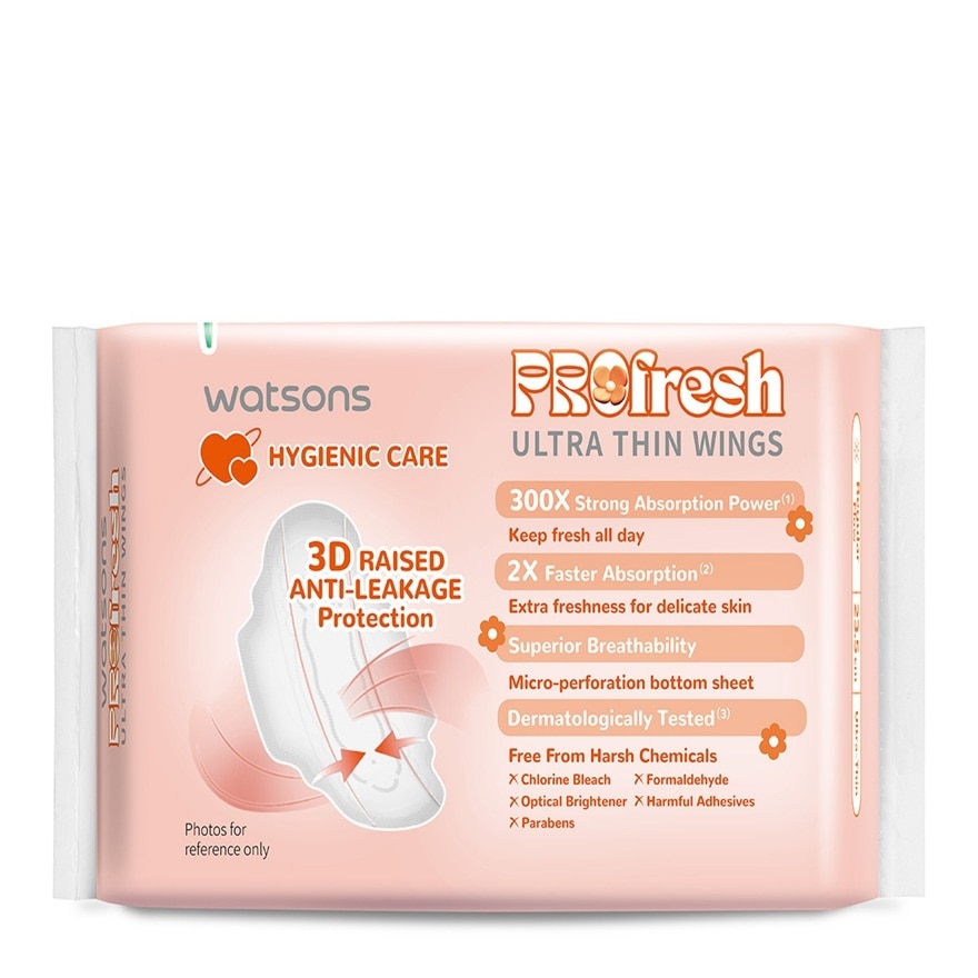 Ultra-Thin Soft Dry Sanitary Napkin 23.5cm 24's