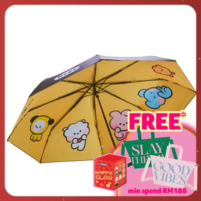 BT21 Minini Umbrella 21inch Yellow 1s
