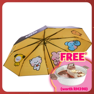BT21 Minini Umbrella 21inch Yellow 1s