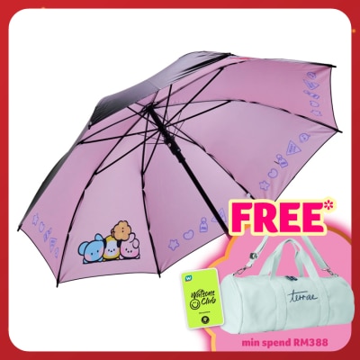 BT21 Minini Umbrella 24inch Purple 1s