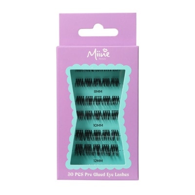 MIINE - Pre-Glued Lash Clusters Dramatic 4 30s