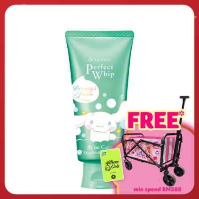 SENKA Perfect Whip Cleanser Acne Care Cinnamoroll 100g