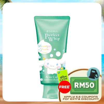 SENKA - Perfect Whip Cleanser Acne Care Cinnamoroll 100g