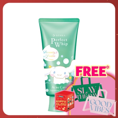SENKA Perfect Whip Cleanser Acne Care Cinnamoroll 100g