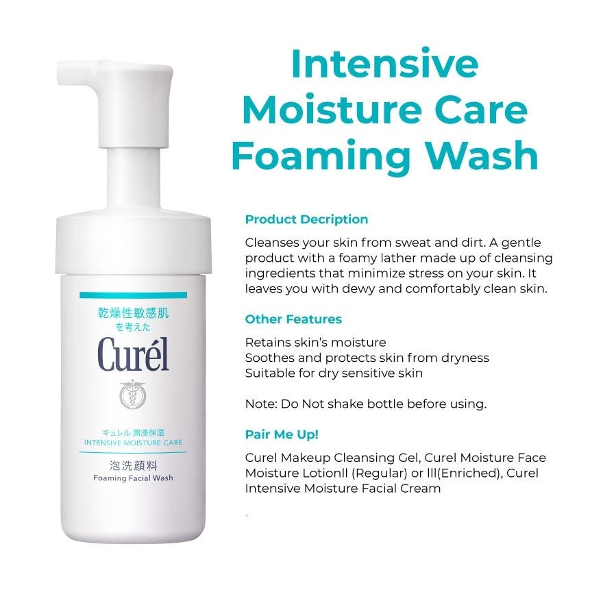 Intensive Moisture Care Foaming Wash 90ml