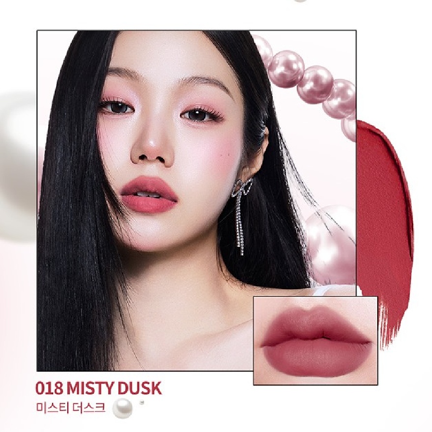 Aura Mood Transferproof Matte Lip Cream 018 Misty Dusk image