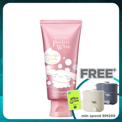 SENKA Perfect Whip Cleanser Collagen In Cinnamoroll 120g