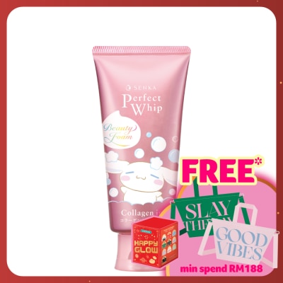 SENKA Perfect Whip Cleanser Collagen In Cinnamoroll 120g